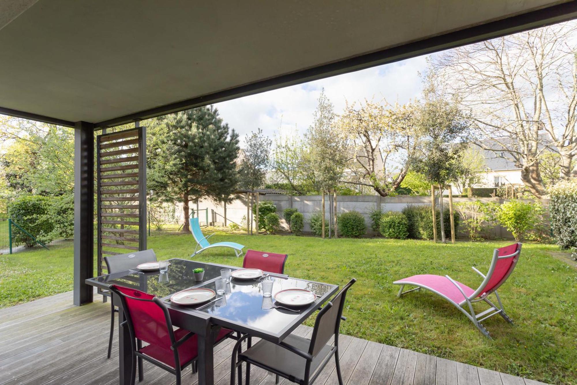 Le Garden By Cocoonr Apartment Dinard Exterior foto